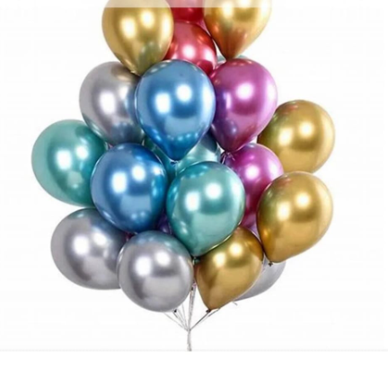 Mix helium balloons 30 pcs
