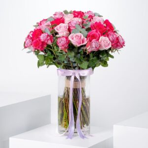 Mix Roses Vase